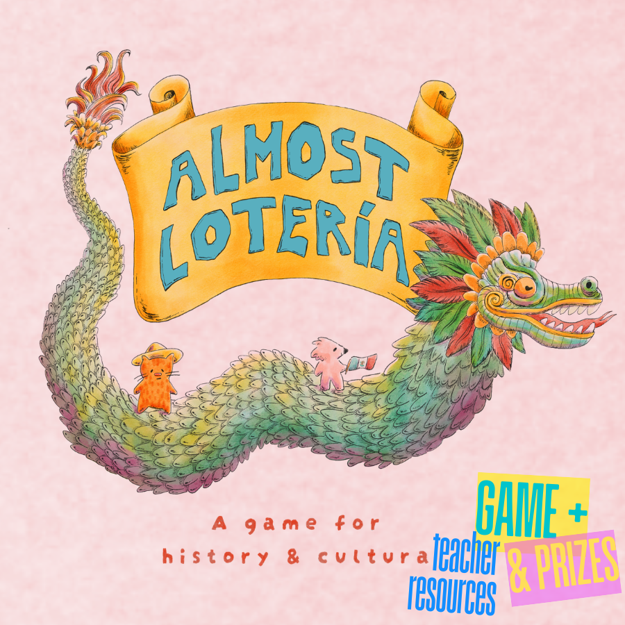 Almost Lotería PRE-ORDER - Game for Teaching & Learning Mexican History & Culture (Party Pack)